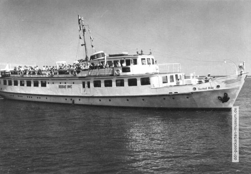 Motorschiff "Seebad Binz" - 1961