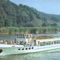 Weiße Flotte Potsdam, Salonschiff "Strandbad Ferch" für 340 Fahrgäste - 1984