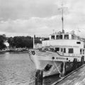 M.S. "Seebad Warnemünde" der Weißen Flotte Stralsund im Hafen von Saßnitz - 1975