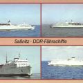 DDR-Fährschiffe "Rügen", "Saßnitz", "Warnemünde" und "Rostock" - 1985