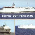 DDR-Fährschiffe "Rügen", "Warnemünde" und "Rostock" - 1990