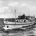 MS "Insel Hiddensee" der Weißen Flotte Stralsund auf Fahrt nach Hiddensee - 1961