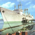 Traditionsschiff Typ "Frieden" in Rostock-Schmarl - 1971