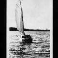 Segelpartie auf dem Schweriner See - 1953