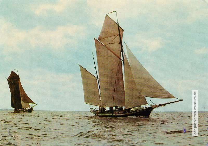 Segeln auf der Ostsee - 1978