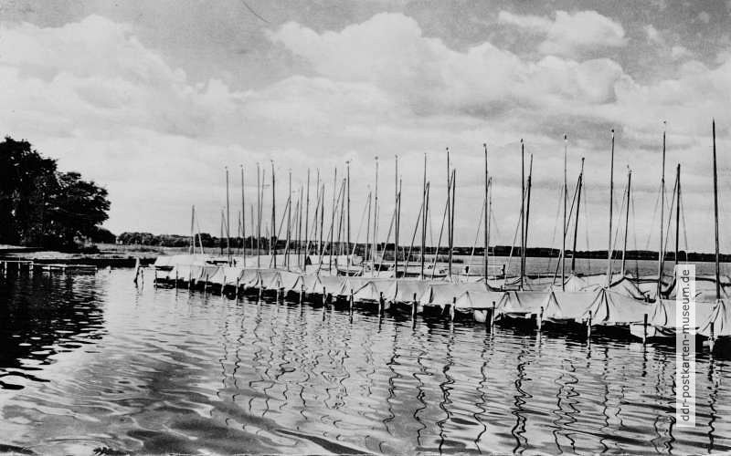 Seglerhafen am Semliner See (Kreis Rathenow) - 1960