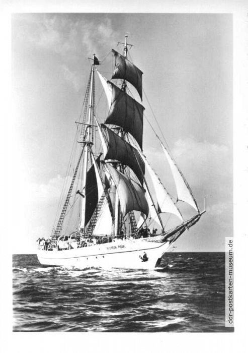 Segelschulschiff "Wilhelm Pieck" - 1960
