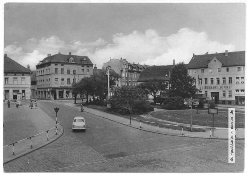 Markt, Kulturhaus "Sonne" - 1966