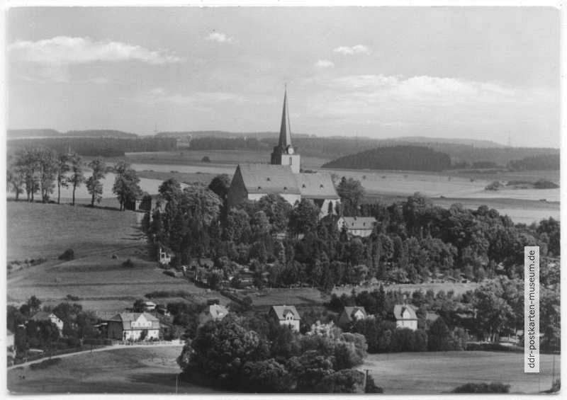 Blick zur Bergkirche - 1971