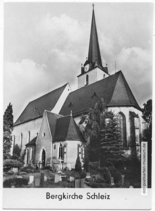 Bergkirche Schleiz (unter Denkmalschutz) - 1976