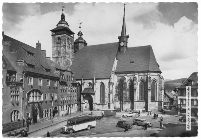 Altmarkt mit St. Georgs-Kirche - 1958