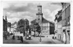 Ernst-Thälmann-Platz mit Rathaus - 1955