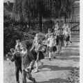 Postkarte zum ersten Schulgang von 1964 - Verlag Gebrüder Garloff