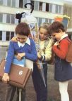 Postkarte zum Schulanfang von 1972 - VEB Bild und Heimat