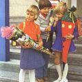 Postkarte zum Schulanfang von 1981 - Planet-Verlag