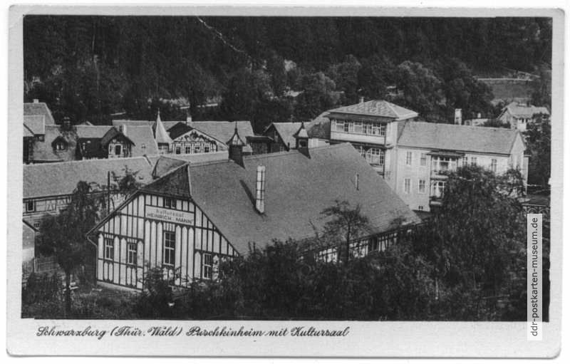 Kultursaal "Heinrich Mann" und Puschkin-Heim - 1955