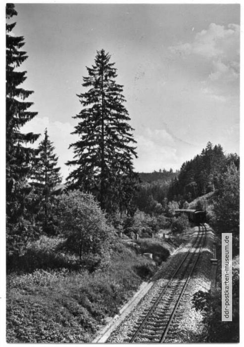 Bahnlinie am Trippstein - 1972