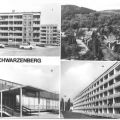 Neubauten im Wohngebiet "Wilhelm Pieck", Teilansicht, Gaststätte "Roter Löwe" - 1980