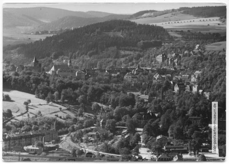 Blick auf Schwarzenberg - 1967