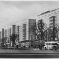 Hochhäuser an der Leninallee - 1968