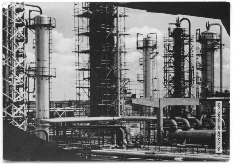 Erdölverarbeitungswerk (EVW, später PCK) - 1964