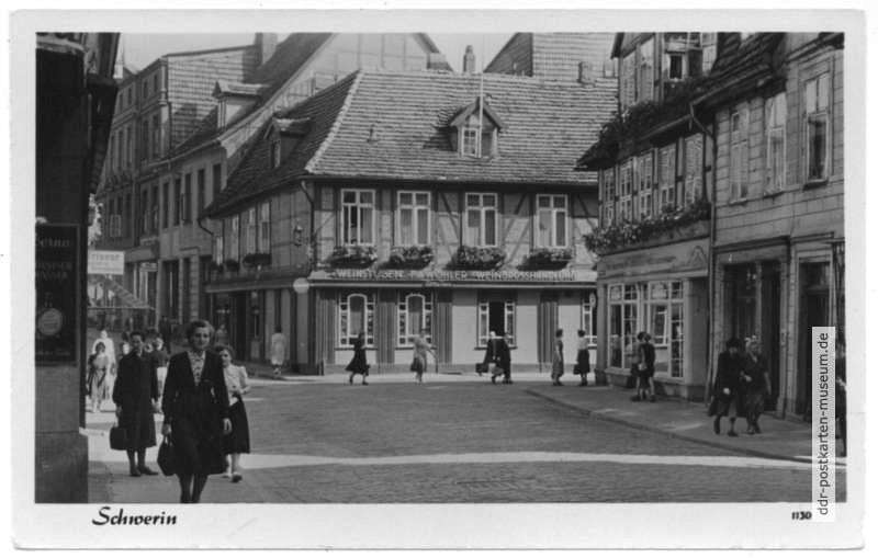 Schwerin, Altstadt - 1955