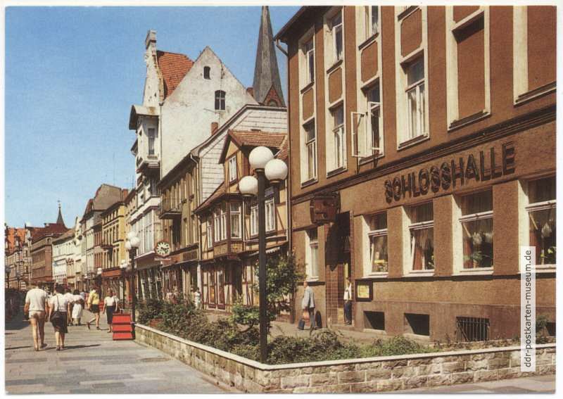 Hermann-Matern-Straße, Gaststätte "Schlosshalle" - 1987