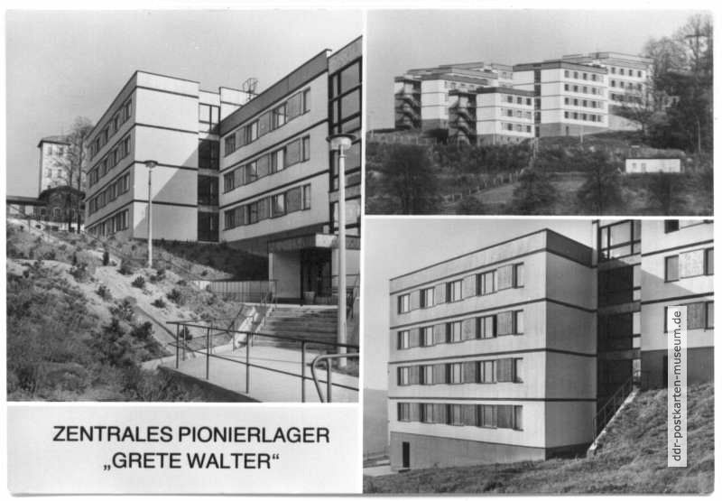 Zentrales Pionierlager "Grete Walter", Wohnheim - 1988
