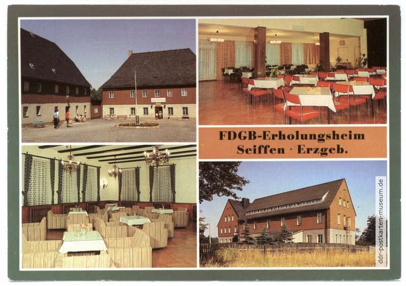 FDGB-Erholungsheim, Haus "Bad Einsiedel" und Haus "Berghof" - 1986