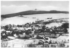 Blick über das winterliche Seiffen zum Schwartenberg - 1966