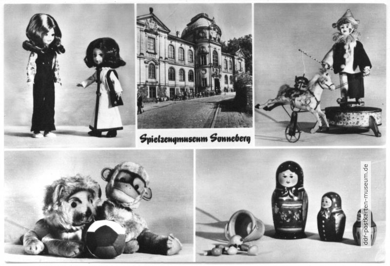 Ausstellung im Spielzeugmuseum Sonneberg - 1976