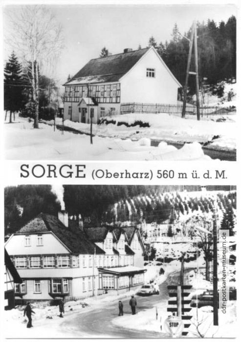 Höhenluftkurort Sorge im Oberharz, 560 m ü.d.M. - 1976
