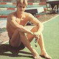 Jörg Woithe, 1980 Olympiasieger und 1982 Weltmeister im Schwimmen - 1986