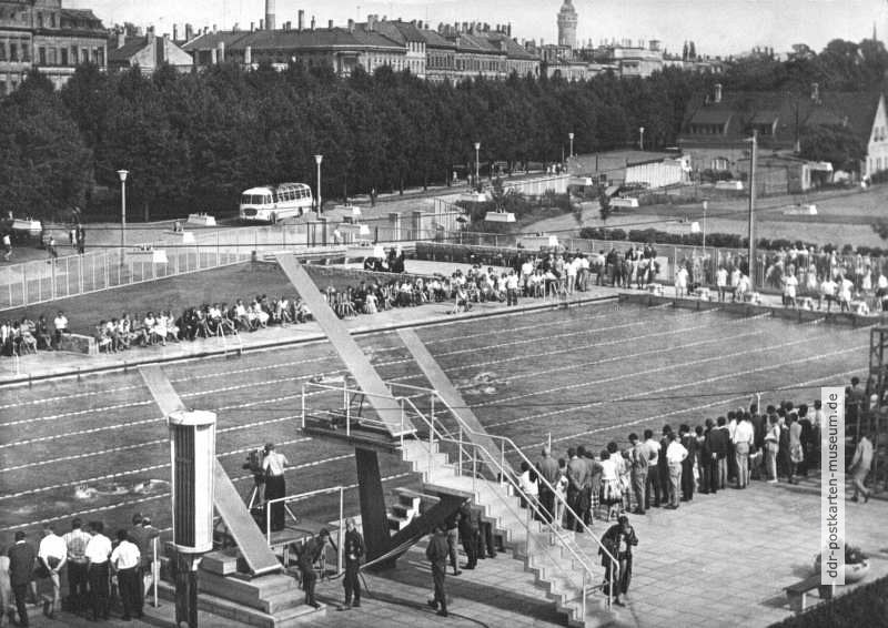 Schwimmstadion Leipzig, 55-Yard-Becken - 1965