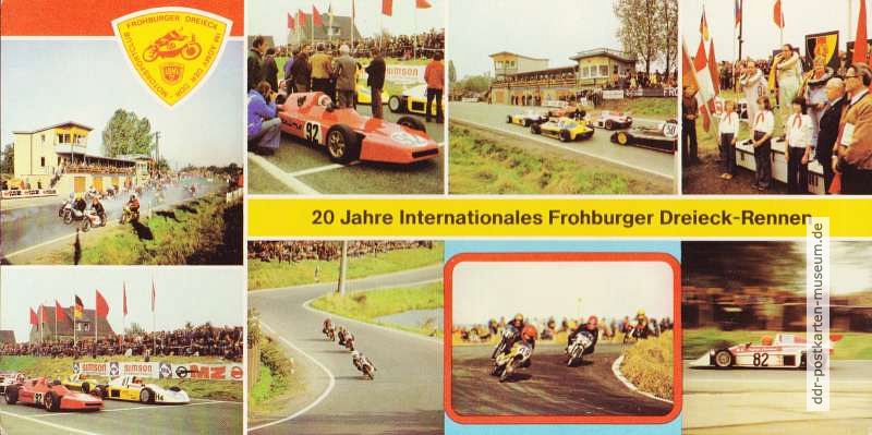 Internationales Frohburger Dreieck-Rennen für Rennwagen und Motorräder - 1980