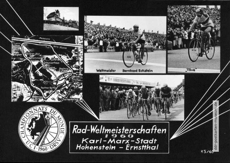 Radsport-Weltmeisterschaften 1960 in Karl-Marx-Stadt und Hohensten-Ernstthal - 1960-1