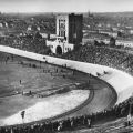 Radrennen der Steher im Georgi-Dimitroff-Stadion in Zwickau - 1968