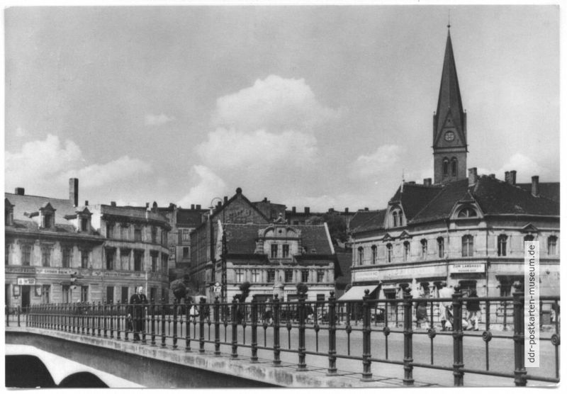 Karl-Marx-Straße mit Bodebrücke - 1961