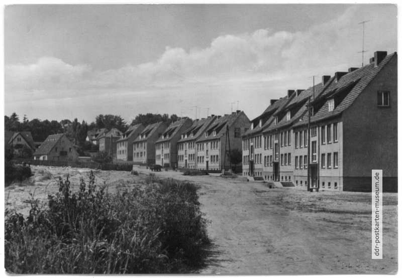 Neubauten in der AWG-Siedlung - 1962