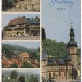 Erste farbige DDR-Ansichtskarte von Stolberg - 1962