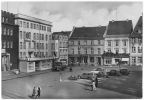 Alter Markt, Hotel "Goldener Löwe" und "Ratscafe" - 1961