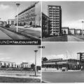 Neubauviertel in Stralsund, Heinrich-Heine-Ring, Knieper - 1975