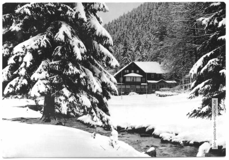HO-Gaststätte "Massemühle" im Lauchagrund - 1977
