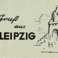 Gruß aus Leipzig (6 Karten) - 1960