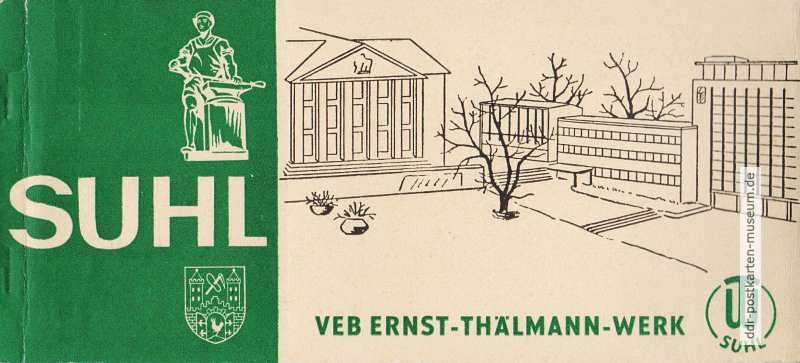 Suhl, VEB Ernst-Thälmann-Werk (9 Karten) - 1966