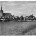 Blick über die Elbe auf Tangermünde - 1956