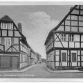 Buhnenkopf und Marktstraße - 1953