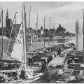 Bootshafen an der Elbe - 1963
