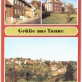 Bodetalstraße, Ferienheim "Edelweiß", Blick auf Tanne - 1987