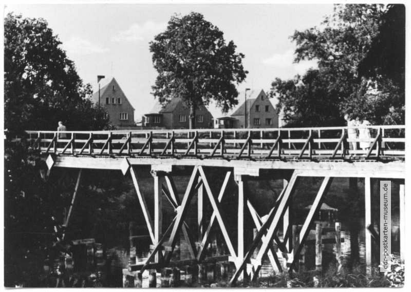 Brücke über den Mühlenteich - 1968